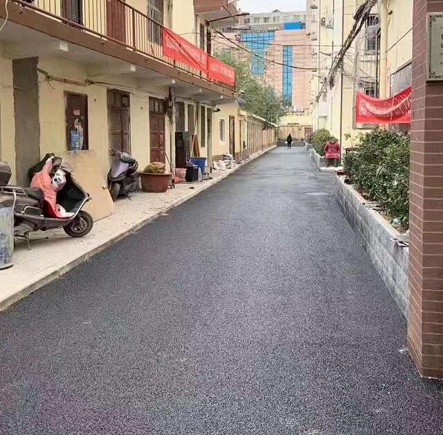 新郑老城区改造施工案例